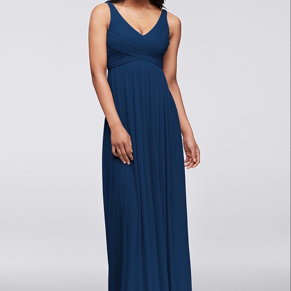 Navy Blue Bridesmaid Dress